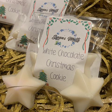 White Chocolate Christmas Cookie